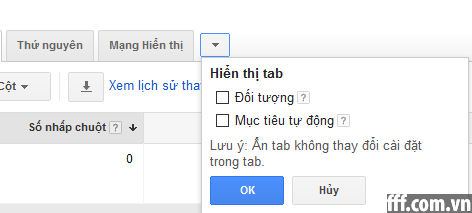 an hien tien ich mo rong quang cao adwords