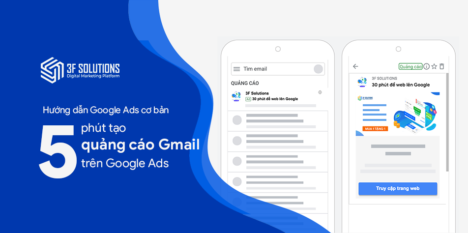 5 phút tạo quảng cáo Gmail trên Google Ads