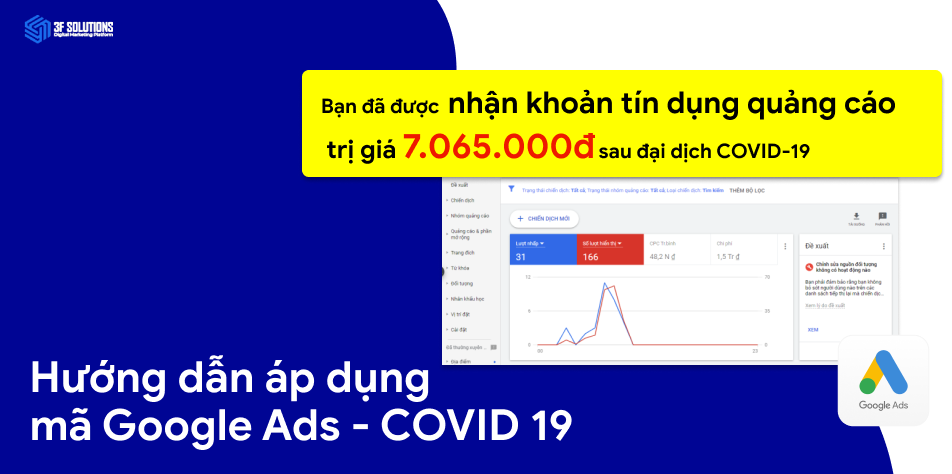Hướng dẫn áp dụng mã Google Ads – COVID 19