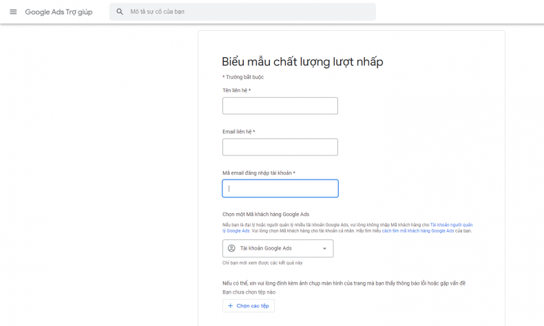 Hướng Dẫn Đòi Bồi Hoàn Phí Click Ảo Quảng Cáo Từ Google - fff.com.vn